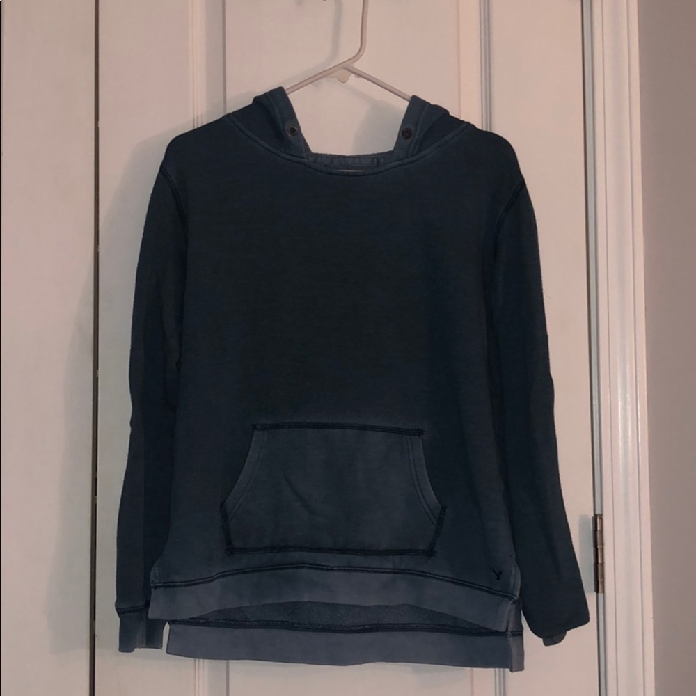 Blue hoodie American Eagle